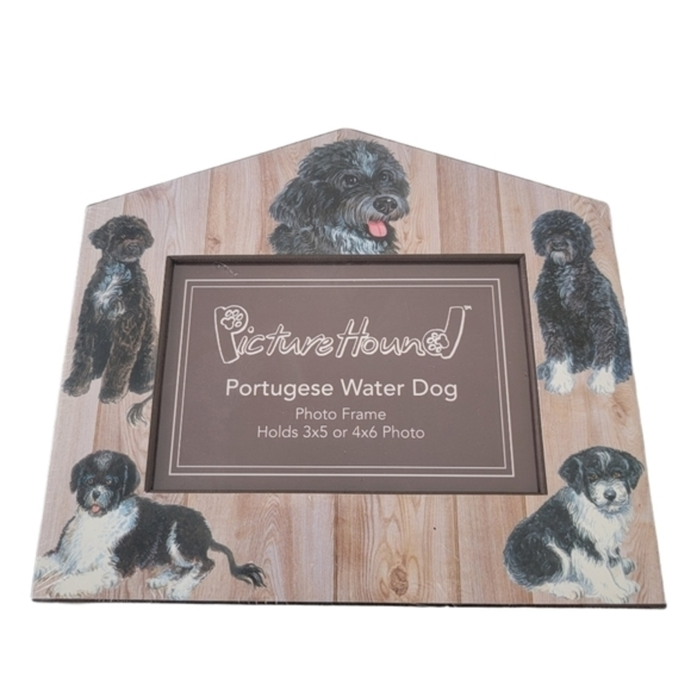 New Portugese Water Dog Picture Hound‎ 3x5 4x6 Dog Pet Photo Frame